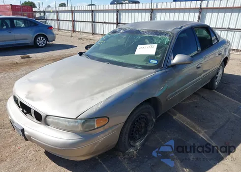 2002 Buick Century Custom из США, поврежденный, VIN 2G4WS52J321102287